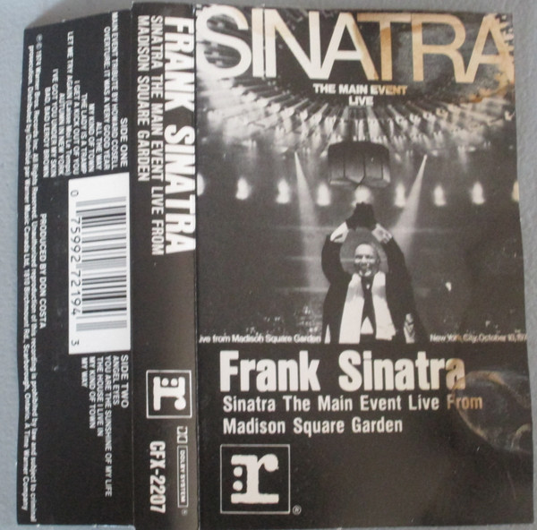 Frank Sinatra - The Main Event Live From Madison Square Garden - MC