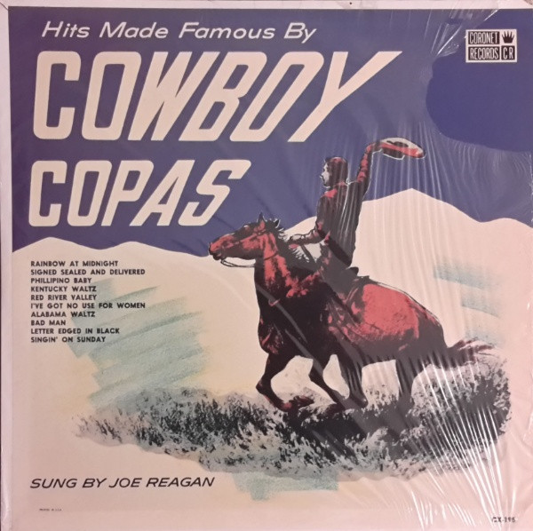 Joe Reagan - Hits Made Famous By Cowboy Copas - LP / Vinyl