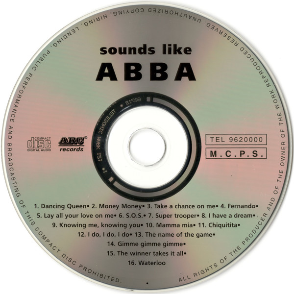 Unknown Artist - Sounds Like Abba - CD