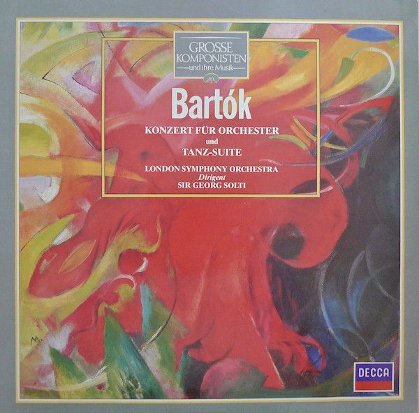 Béla Bartók / The London Symphony Orchestra / Georg Solti - Konzert Für Orchester Und Tanz-Suite - LP / Vinyl
