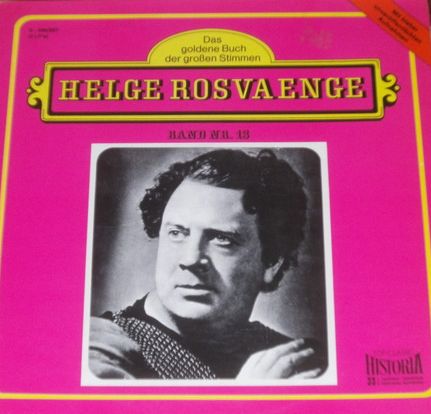 Helge Roswaenge - Helge Roswaenge - LP / Vinyl