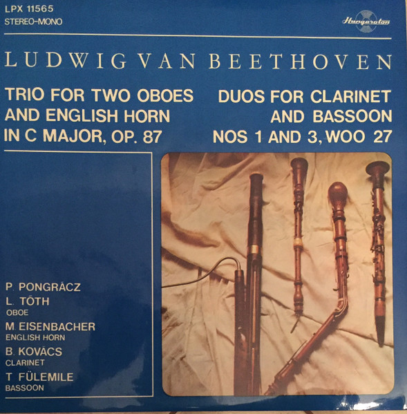Ludwig van Beethoven - Trio For Two Oboes And English Horn In C Major
