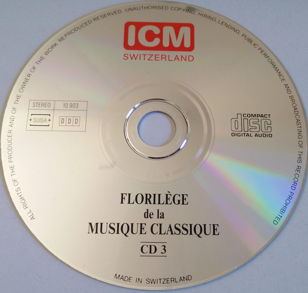 Various - Floril?ge De La Musique Classique (CD 3) - CD