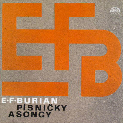 E. F. Burian - Písničky A Songy - LP / Vinyl