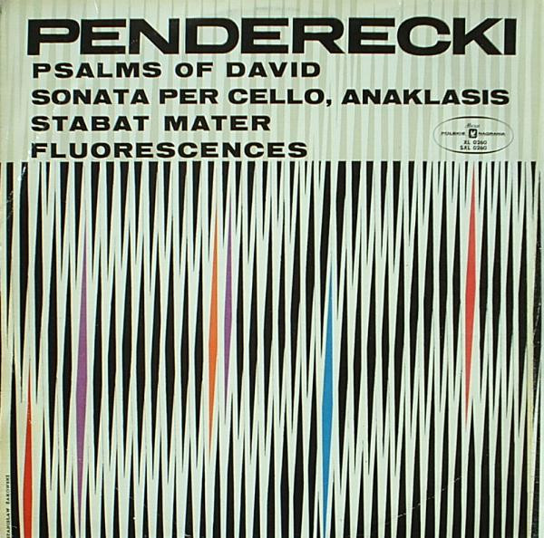 Krzysztof Penderecki - Psalms Of David / Sonata Per Cello / Anaklasis / Stabat Mater / Fluorescences - LP / Vinyl