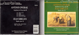 New Philharmonic Orchestra Of Budapest - Antonin Dvorak / Jean Sibelius - CD