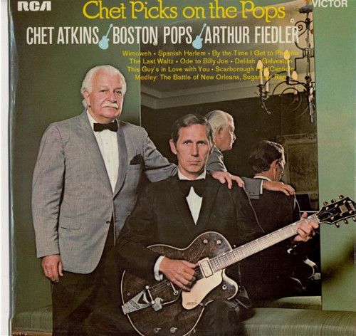 Chet Atkins / The Boston Pops Orchestra / Arthur Fiedler - Chet Picks On The Pops - LP / Vinyl