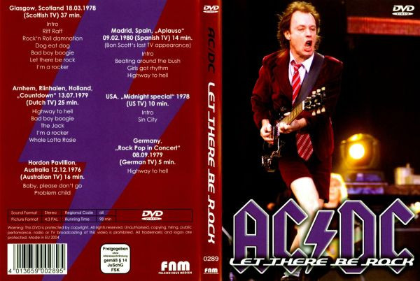 AC/DC - Let There Be Rock - DVD