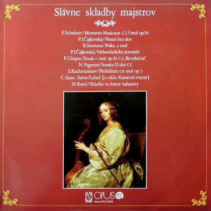 Various - Slávne Skladby Majstrov - LP / Vinyl