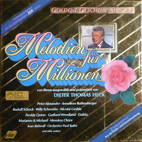 Various - Melodien Für Millionen (Goldene Geschenk-Ausgabe) - LP / Vinyl