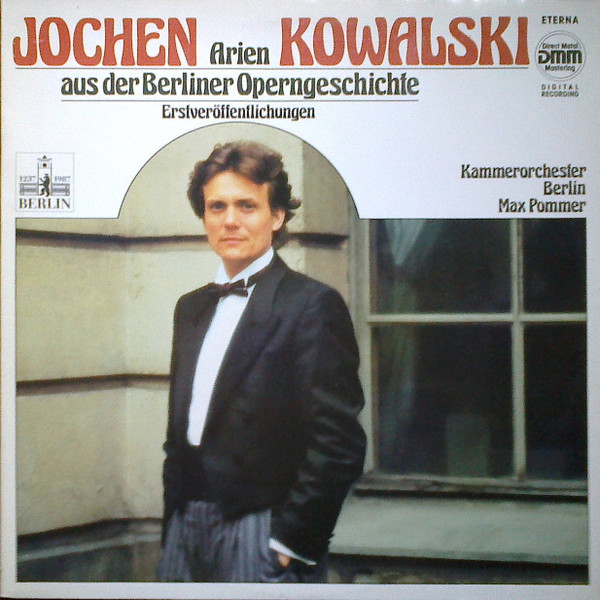 Jochen Kowalski - Arien Aus Der Berliner Operngeschichte - LP / Vinyl