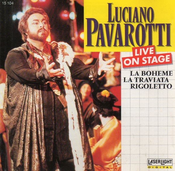 Luciano Pavarotti - Live On Stage - CD