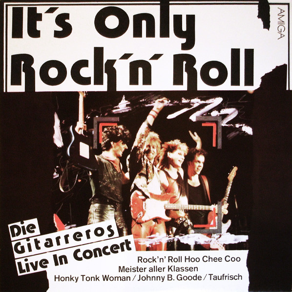 Die Gitarreros - It's Only Rock'N' Roll - Die Gitarreros Live In Konzert - LP / Vinyl