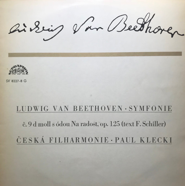 Ludwig van Beethoven - Symfonie Č. 9 D-Moll - S Ódou "Na Radost" / Coriolanus / Egmont - LP / Vinyl