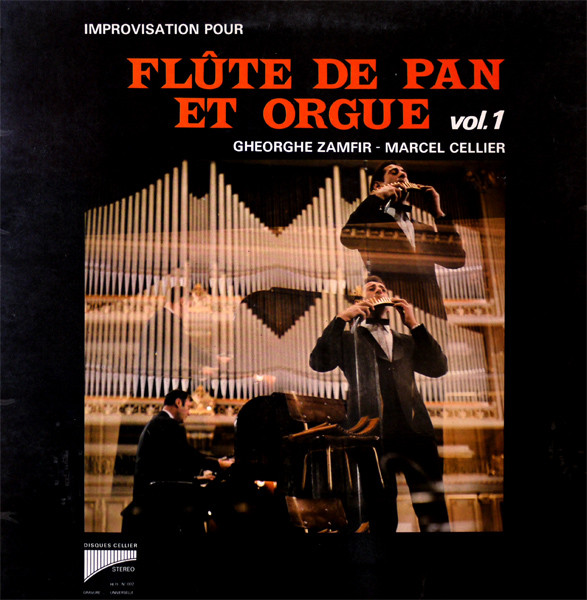 Gheorghe Zamfir - Marcel Cellier - Improvisation Pour Fl?te De Pan Et Orgue Vol. 1 - LP / Vinyl