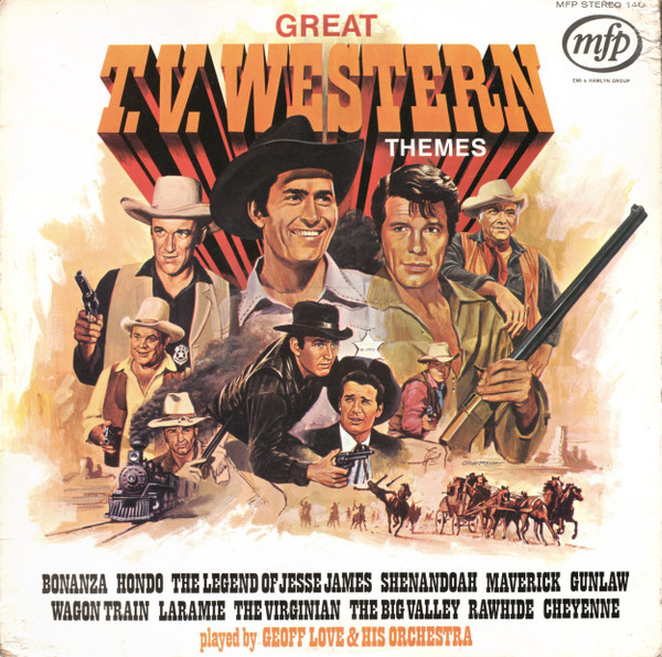Geoff Love & His Orchestra - Great T.V. Western Themes - LP / Vinyl