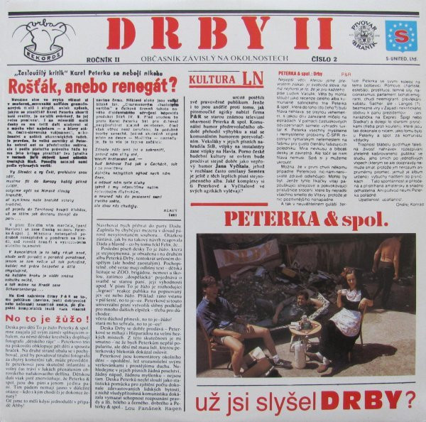 Peterka a spol. - Drby II. - LP / Vinyl