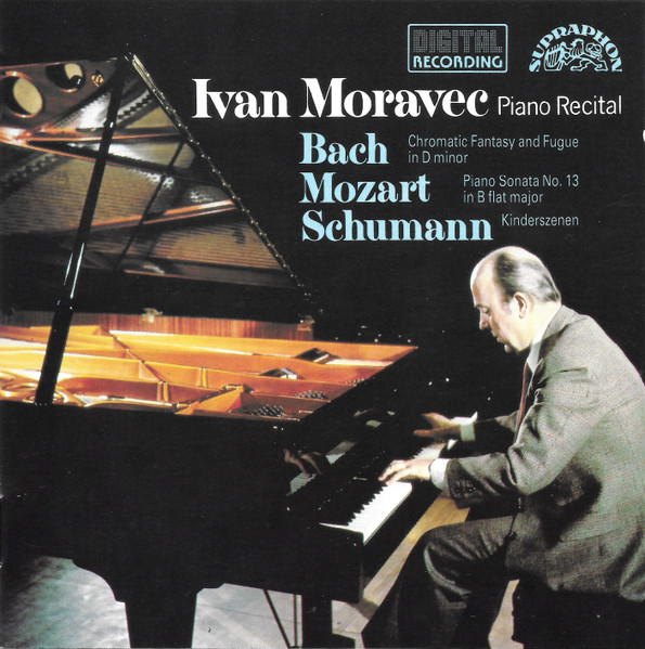 Ivan Moravec - Johann Sebastian Bach / Wolfgang Amadeus Mozart / Robert Schumann - Piano Recital - CD