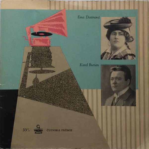 Emmy Destinn - Karel Burian - Dokumentární Snímky Operních Scén A Písní - LP / Vinyl