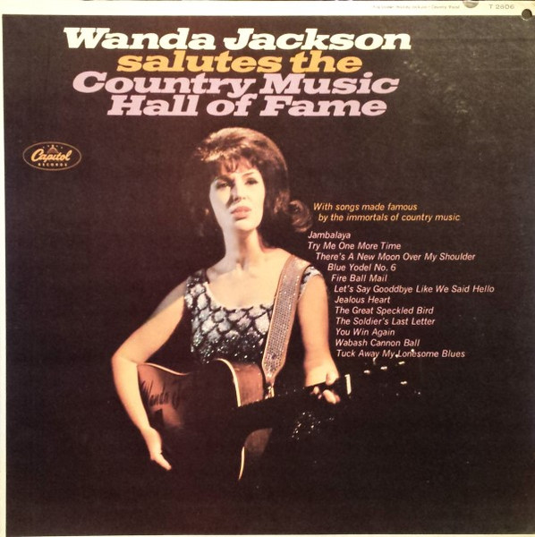 Wanda Jackson - Wanda Jackson Salutes The Country Music Hall Of Fame - LP / Vinyl