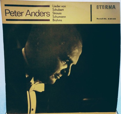 Peter Anders - Lieder von Schubert
