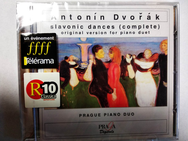 Antonín Dvořák - Prague Piano Duo - Slavonic Dances (Complete). Original Version For Piano Duet - CD