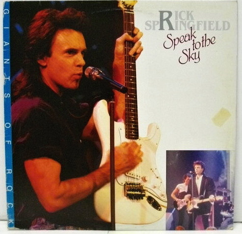 Rick Springfield - Speak To The Sky - LP / Vinyl