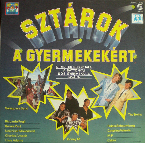 Various - Sztárok A Gyermekekért - LP / Vinyl