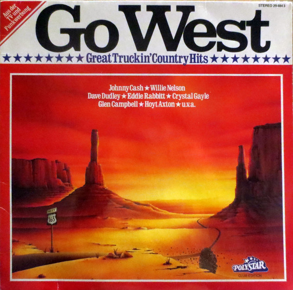 Various - Go West - Great Truckin' Country Hits - LP / Vinyl