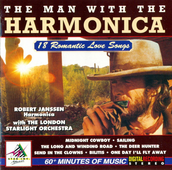 Robert Janssen With London Starlight Orchestra - The Man With The Harmonica - 18 Romantic Love Songs - CD