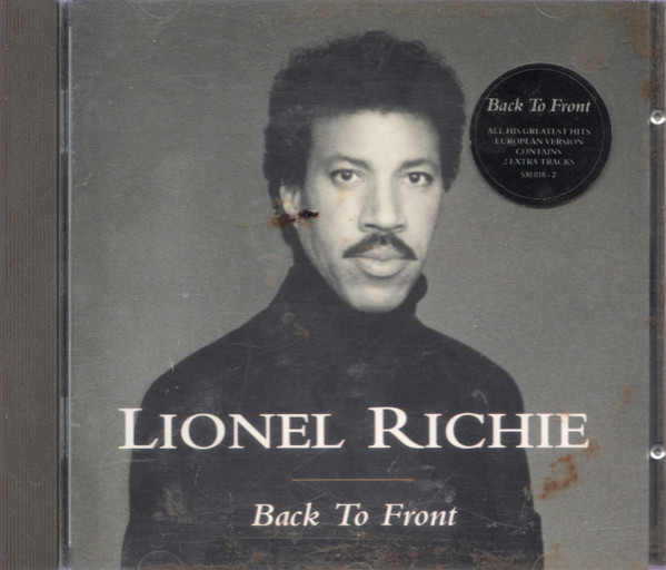 Lionel Richie - Back To Front - CD