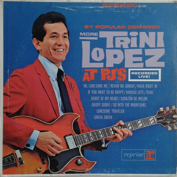 Trini Lopez - By Popular Demand More Trini Lopez At P.J.'s - LP / Vinyl