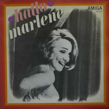 Marlene Dietrich - Hallo Marlene - LP / Vinyl