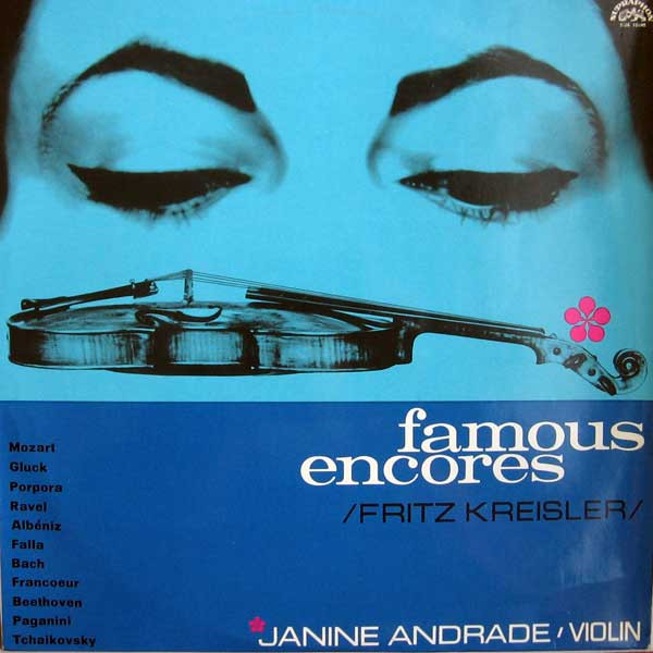 Janine Andrade - Famous Violin Encores - LP / Vinyl