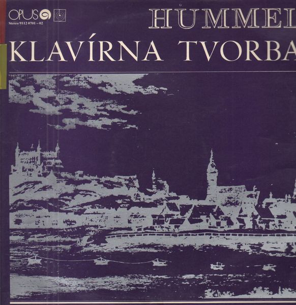 Vlastimil Horák - Bratislava Chamber Ensemble - Johann Nepomuk Hummel - Klavirna Tvorba - LP / Vinyl