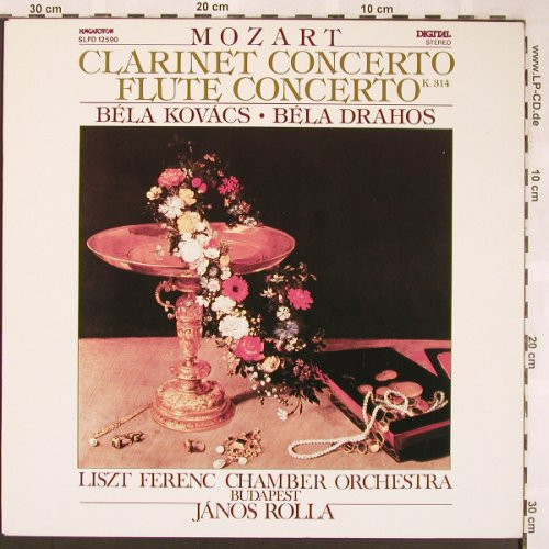 Wolfgang Amadeus Mozart - Béla Kovács / Bela Drahos - Clarinet Concerto / Flute Concerto K314 - LP / Vinyl