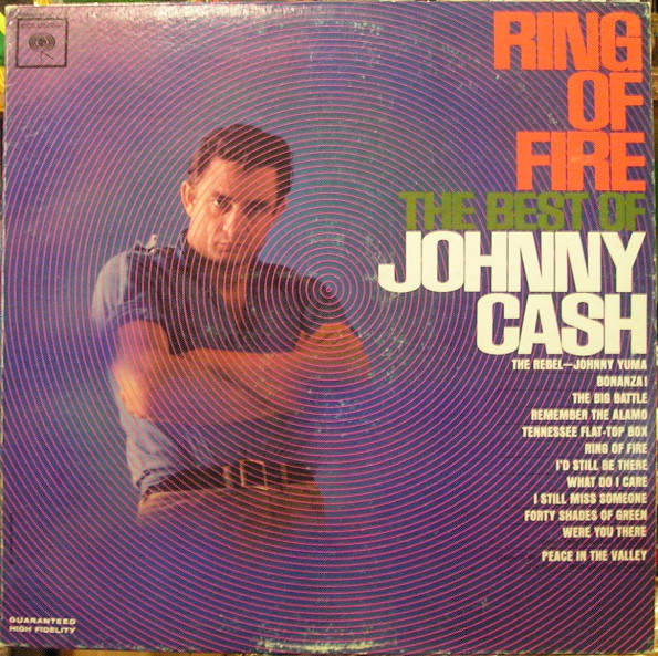 Johnny Cash - Ring Of Fire  (The Best Of Johnny Cash) - LP / Vinyl
