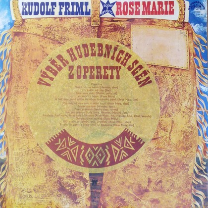Rudolf Friml - Rose Marie - Scény Z Operety - LP / Vinyl