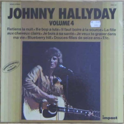 Johnny Hallyday - Johnny Hallyday Volume 4 - LP / Vinyl