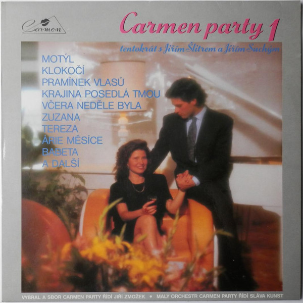 Malý Orchestr Carmen Party - Carmen Party 1 - Tentokrát S Jiřím Šlitrem A Jiřím Suchým - LP / Vinyl