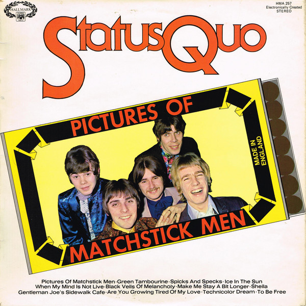 Status Quo - Pictures Of  Matchstick Men - LP / Vinyl