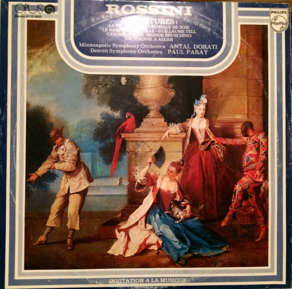 Gioacchino Rossini - Ouvertures / Predohry - LP / Vinyl