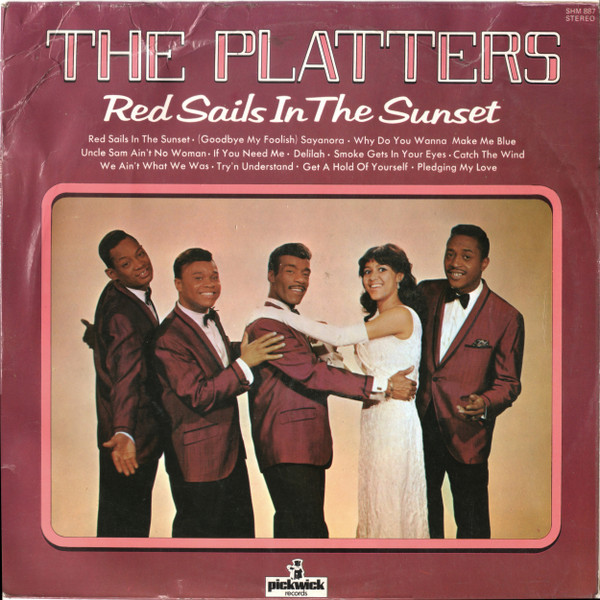The Platters - Red Sails In The Sunset - LP / Vinyl