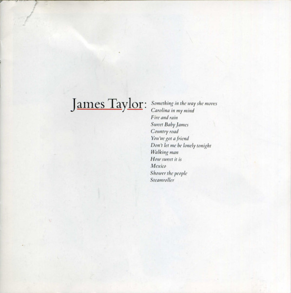 James Taylor  - Greatest Hits - CD