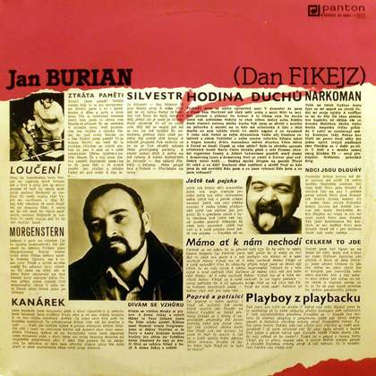 Jan Burian (Daniel Fikejz) - Hodina Duchů - LP / Vinyl