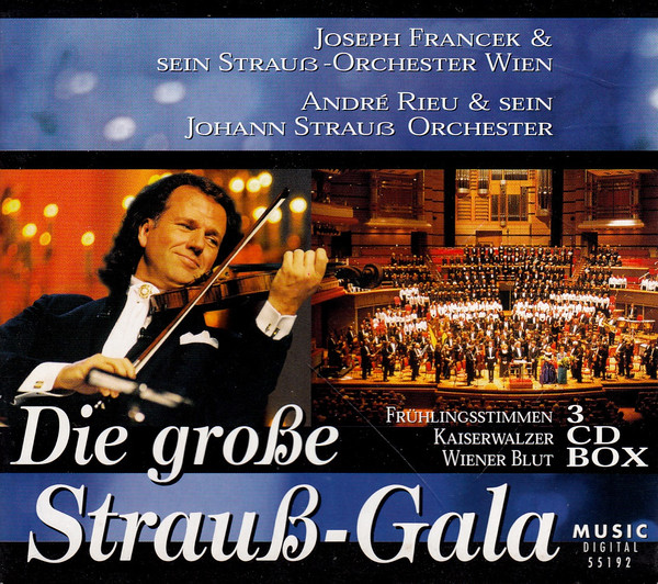 Joseph Francek & Sein The Vienna Strauss Orchestra / André Rieu & Sein Johann Strauß Orchestra - Die Große Strauß-Gala - CD