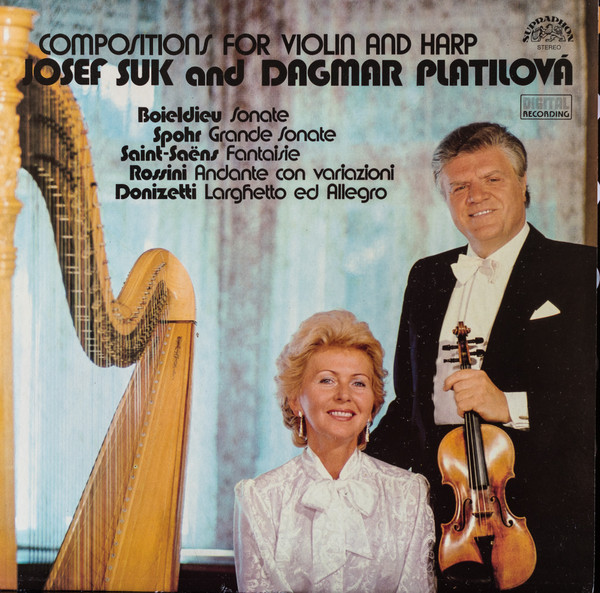 Josef Suk And Dagmar Platilová - Compositions For Violin And Harp - LP / Vinyl