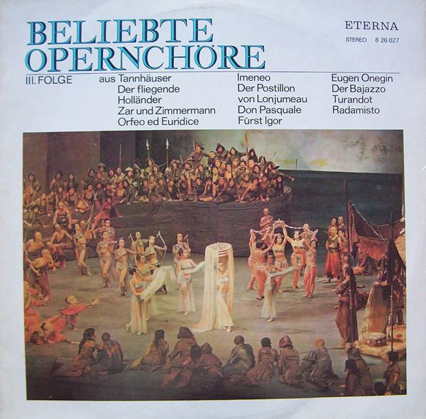 Various - Beliebte Opernchöre III. Folge - LP / Vinyl
