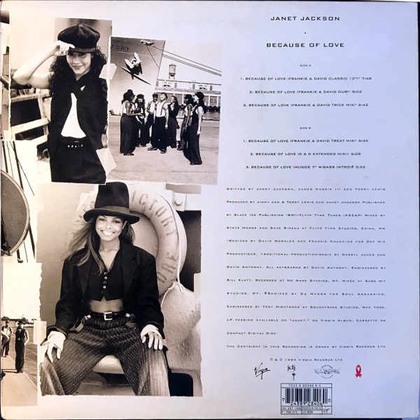 Janet Jackson - Because Of Love - LP / Vinyl