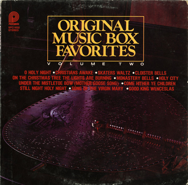 No Artist - Original Music Box Favorites - Volume Two - LP / Vinyl